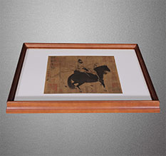 恩施书画装裱配框服务案例